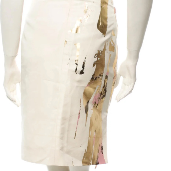 Reed Krakof Silk Skirt Size 12 - Picture 3 of 4